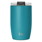 Voyager Tumbler with Clear Flip Lid & Straw