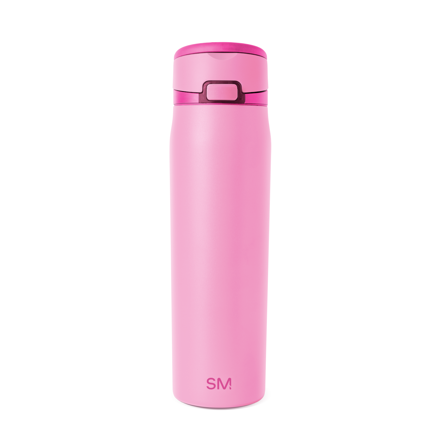 Simple Modern Mesa Loop Water Bottle with Straw | 24oz Cup Holder Friendly Insulated Stainless Steel Bottles for Travel, Sports and School | Dragon Fruit Mix