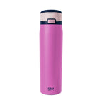 Simple Modern Mesa Loop Water Bottle with Straw | 24oz Cup Holder Friendly Insulated Stainless Steel Bottles for Travel, Sports and School | Fuscia Mix