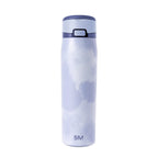 Simple Modern Mesa Loop Water Bottle with Straw | 24oz Cup Holder Friendly Insulated Stainless Steel Bottles for Travel, Sports and School | Purple Tie Dye