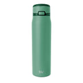 Simple Modern Mesa Loop Water Bottle with Straw | 30oz Cup Holder Friendly Insulated Stainless Steel Bottles for Travel, Sports and School | Basil