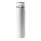 Simple Modern Mesa Loop Water Bottle with Straw | 30oz Cup Holder Friendly Insulated Stainless Steel Bottles for Travel, Sports and School | Frosty Snowflake
