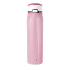 Simple Modern Mesa Loop Water Bottle with Straw | 24oz Cup Holder Friendly Insulated Stainless Steel Bottles for Travel, Sports and School | Rose Stripes