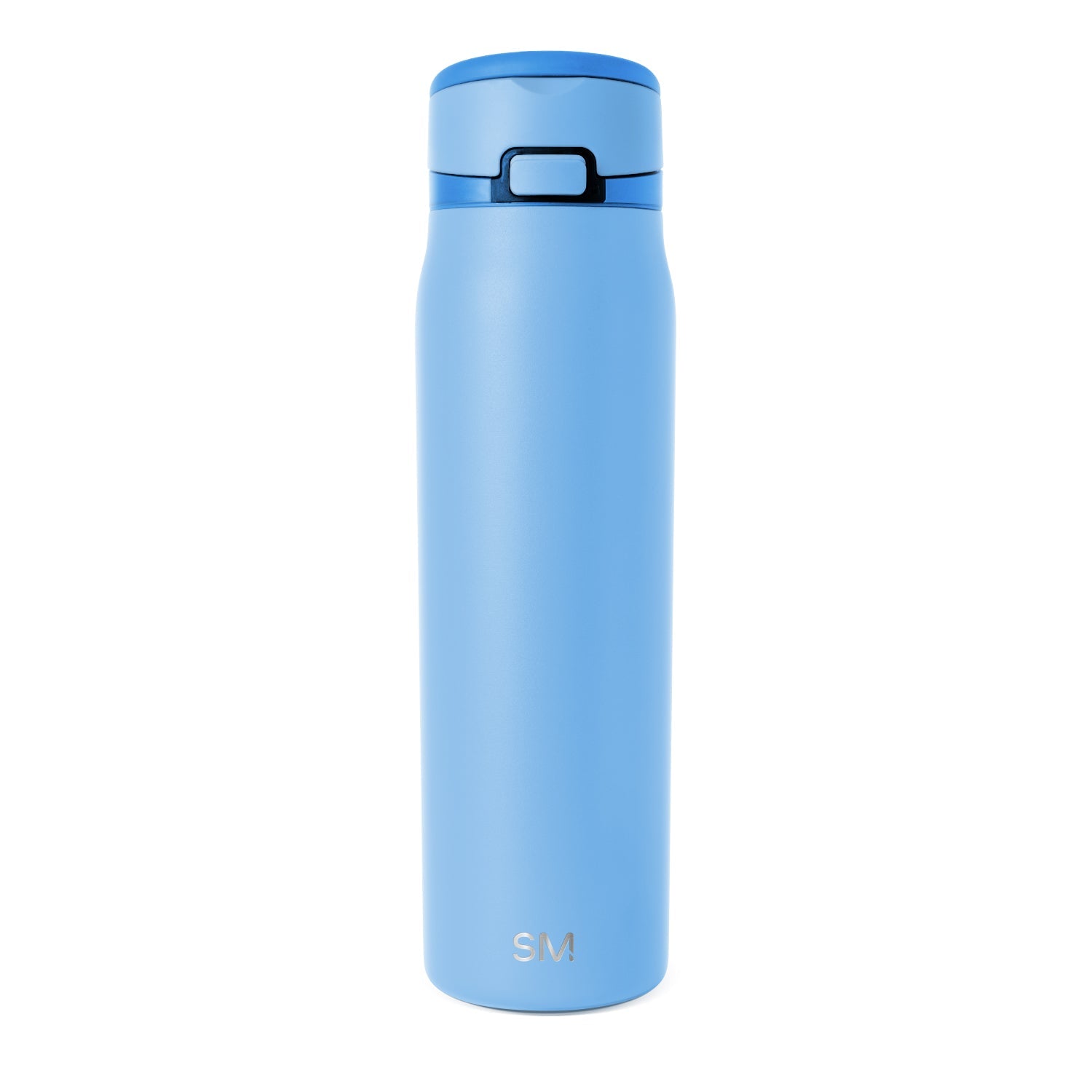 Simple Modern Mesa Loop Water Bottle with Straw | 30oz Cup Holder Friendly Insulated Stainless Steel Bottles for Travel, Sports and School | Snow Day