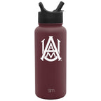 Collegiate Summit Water Bottle with Straw Lid