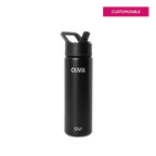 Summit Water Bottle with Straw Lid