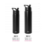 Summit Water Bottle with Straw Lid