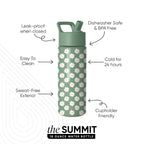 Summit Kids Water Bottle with Straw Lid