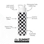 Summit Water Bottle with Straw Lid