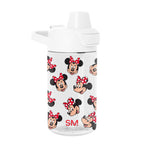 Summit Kids Plastic Water Bottle with Simple Flip Straw Lid